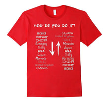 Around the World List Shirt Showcase