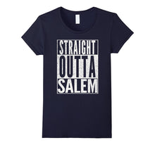 STRAIGHT OUTTA SALEM Halloween Costume Witch Funny T-Shirt