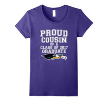 Graduation Gift Proud Cousin Class of 2017 T-Shirt Graduate
