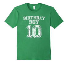 10th Birthday Sports Jersey T Shirt - 10 Year Old Boy Tee