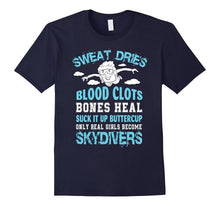 Only Real Girls Become Skydiver Shirt, Skydiving Shirt