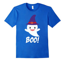 Cute Ghost Little Witch Boo Pumpkin Halloween Funny T-Shirt