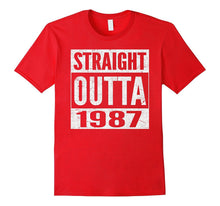 Straight Outta 1987 Funny 30th Birthday Gifts T-Shirt