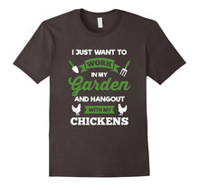 Garden Chicken Shirt Work in Garden Hangout With Chickens