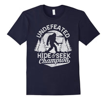 Bigfoot T-Shirt Undefeated Hide & Seek Sasquatch Yeti Gift