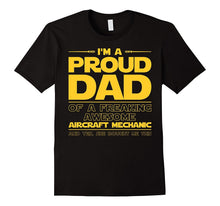Aircraft Mechanic Dad T-Shirt Gift for Aircraft Mechanic Lov