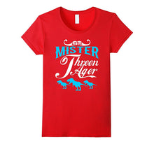 3 Year Old Boy Little Mister Threenager T-Rex 3rd T-Shirt