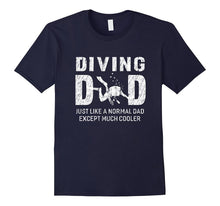 Diving Dad Gifts for Father Scuba Diving Men T-Shirt