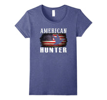 Hunter Men's Tshirt American Patriotic Duck Hunting Shirt