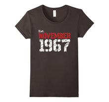 Est November 1967 Shirt 50th Birthday Gifts TShirt