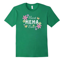 Best Mema Ever Floral T-Shirt