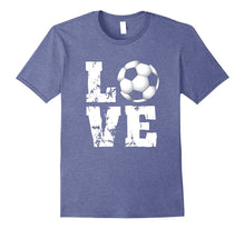 "Soccer T-Shirt":I Love Soccer T-Shirt for Women, Girls,Kids