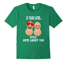2 Years Couple Shirt Nuts About You Funny Pun T-Shirt