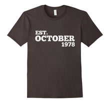 Est October 1978 Shirt Cute 39th Birthday Gifts TShirt