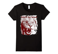 Leo Shirt Born to Lead Tshirt Zodiac Birthday Gift Tee