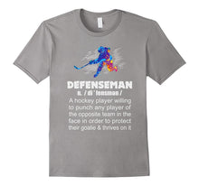 Defenseman Definition T-Shirt-Gift for Hockey Player,dad,son