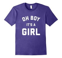 Pregnancy Baby Gender Reveal Shirt - Oh Boy, It's a Girl!