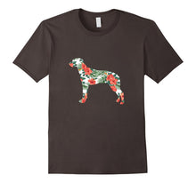 Rhodesian Ridgebacks Aloha Dog Silhouette T-Shirt Red