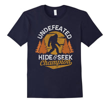 Bigfoot T-Shirt Undefeated Hide & Seek Sasquatch Yeti Gift
