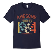 Awesome Since October 1964 Funny T-Shirt 53rd Birthday Tee