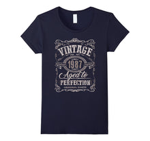 30th Birthday Gift Shirt Vintage Dude 1987 30 Year Old Shirt