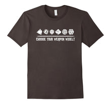 Choose Your Weapon Wisely Board Game Gamer Funny T-Shirt
