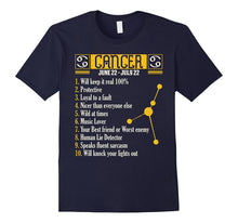 10 Things About Cancer T-Shirt Cancer Facts