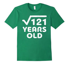 Square Root of 121 Years Old T-Shirt Cool 11th Birthday Gift