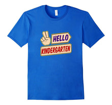 Hello Kindergarten Peace Sign Student T-Shirt