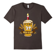 39th Birthday Gifts for Women/Men. Beer Lover T-Shirt.