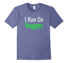 Go Vegan Run on Veggies Vegetarian Shirt Vegetable Love Gift