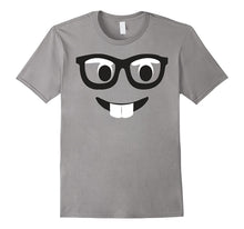 Emoji Shirt Costume Buck Teeth Emoji Nerd Face With Glasses