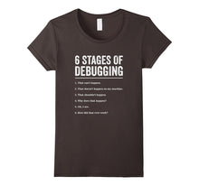 6 Stages of Debugging Bug Coding Computer Programmer T-Shirt
