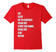 Funny Nurse Shirt Slay RN LPN Clinicals Nursing School