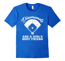 Distressed Diamonds Are a Girl's Best Friend T-Shirt