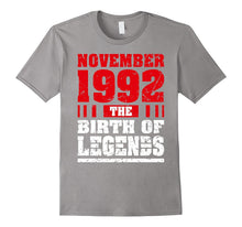 25 Years Old 25th Birthday Gift Born 1992 November T-Shirts