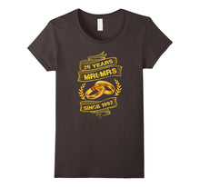 25th Wedding Anniversary Tshirt MR&MRS Gifts for Couples