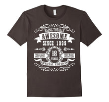 18 Birthday T-Shirt Gift Awesome Since 1999 Cute 18 B-Day Te