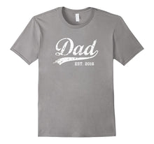 Mens Vintage Dad Est. 2016 - New Dad T-Shirt