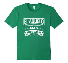 Mens El Abuelo Mas Chingon Funny Spanish T Shirt Grandad Tee II