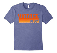 Retro Vintage 1987 T-Shirt 30 Yrs Old Bday 30th Birthday Tee