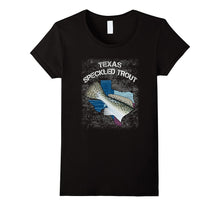 Speckled Trout Texas Flag Fishing T-Shirt