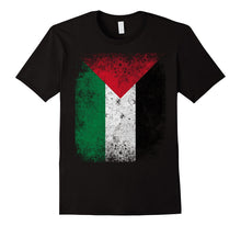 Palestine Flag Distressed Vintage T-Shirt