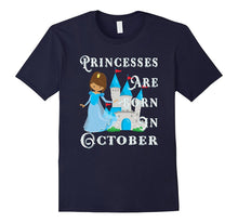 Princesses Are Born in October Fairytale T-Shirt