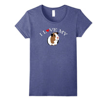 I Love Guinea Pig T-Shirt, Guinea Pig Lovers Tee