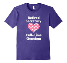 Retired Secretary Full-Time Grandma Great Gift for Grandma