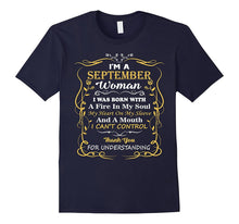 Funny I'm a September Woman Birthday T-Shirt Gift