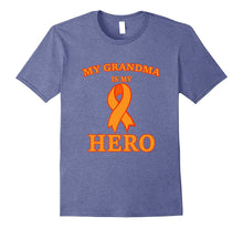 Leukemia Awareness Shirts  My Grandma Is My Hero Support Tee