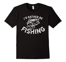 I'd Rather Be Fishing Bass Shirt