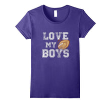 Love My Boys T-Shirt Football Season Funny Game Day Tee